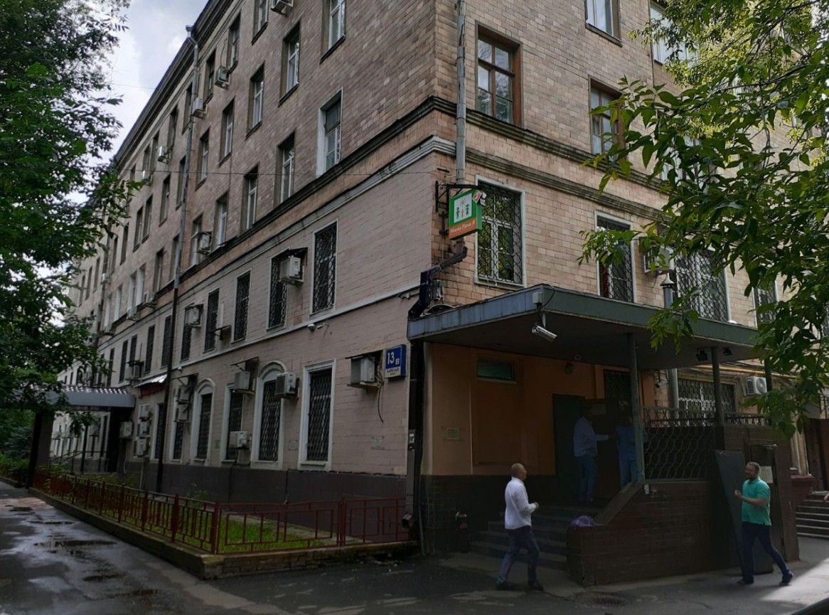 фасад дома, здание по адресу г Москва, ул Барклая, д 13 стр 2